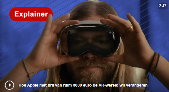 Il nuovo occhiale di Apple permette alle app di fluttuare proprio davanti ai tuoi occhi