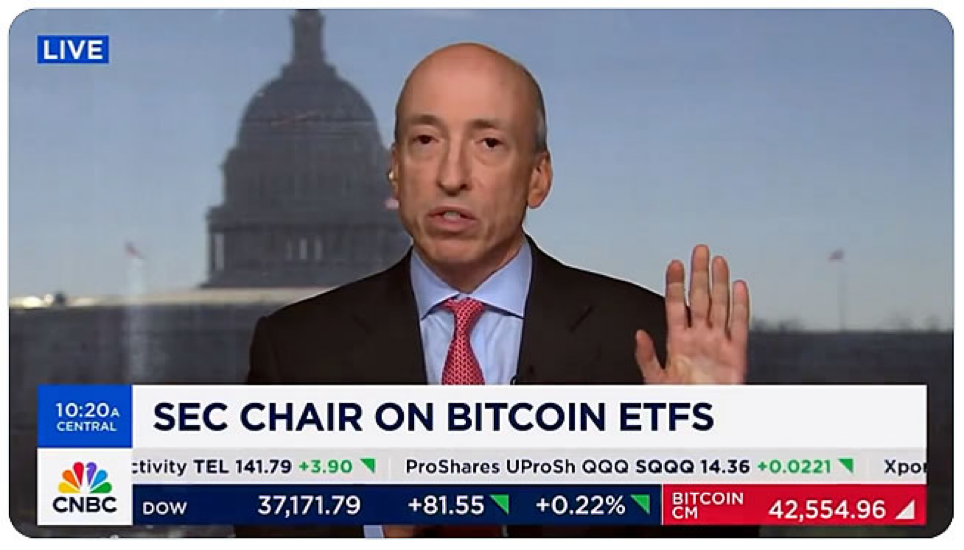 Svolta nel settore delle criptovalute: il presidente della SEC esprime un inaspettato sostegno per gli Spot Bitcoin Exchange Traded Funds (ETF)